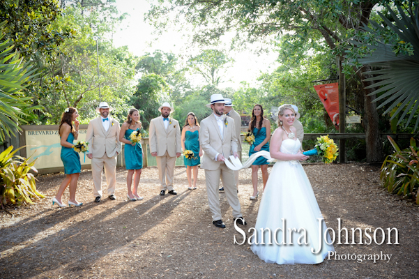 Best Brevard Zoo wedding photographer - Sandra Johnson (SJFoto.com)